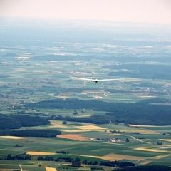 Flugwegposition um 11:12:31: Aufgenommen in der Nähe von Alb-Donau-Kreis, Deutschland in 1419 Meter
